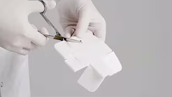 Biatain Silicone Non-Border Cutting Guide - Toes