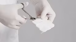 Biatain Silicone Non-Border Cutting Guide - Fingers