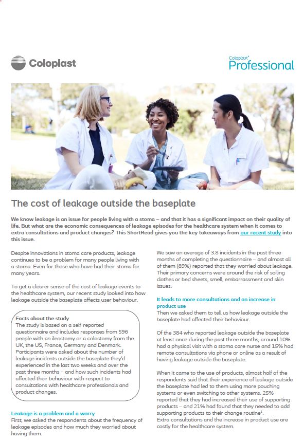 The cost of leakage outside the baseplate